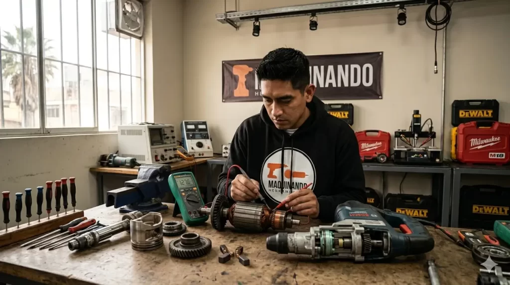 como reparar mi taladro 